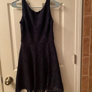 Navy blue dress